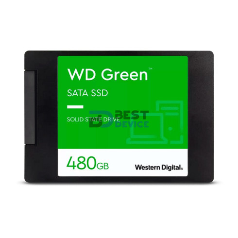 SSD WESTERN DIGITAL GREEN 480GB WDS480G3G0A SATA3 2.5