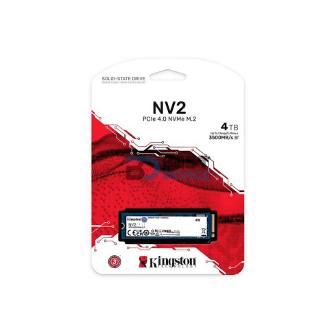 SSD KINGSTON M.2 NVME 4TB SNV2S/4000G PCIE 4.0