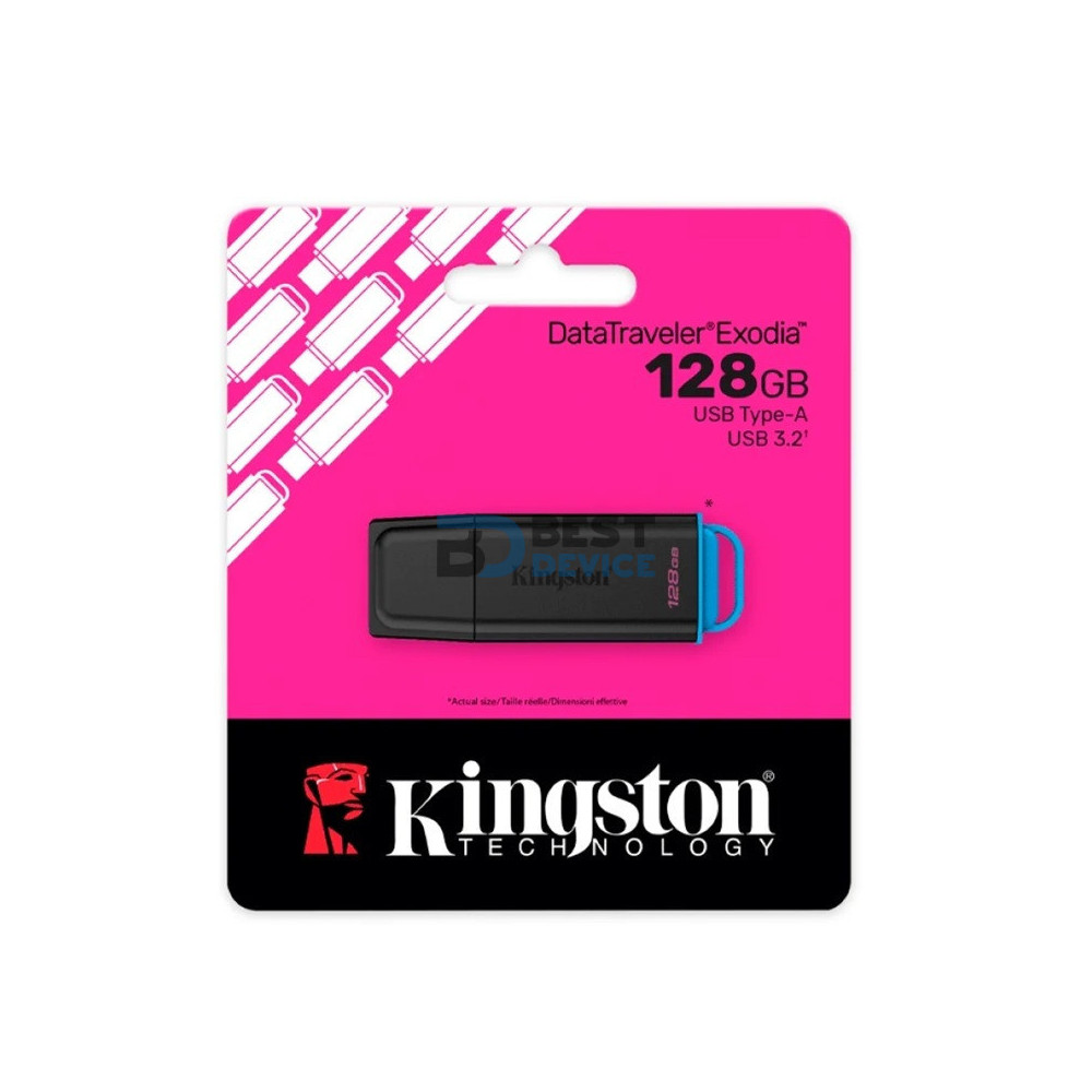 PENDRIVE KINGSTON DATATRAVELER EXODIA 128GB DTXG2/128GB USB-A 3.2