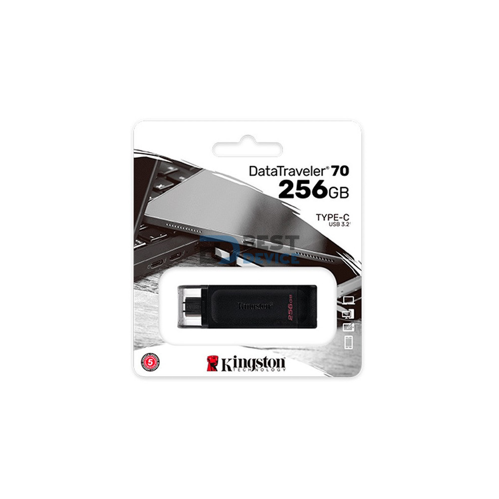 PENDRIVE KINGSTON 256GB DT70/256GB USB-C DATATRAVELER 70 3.2