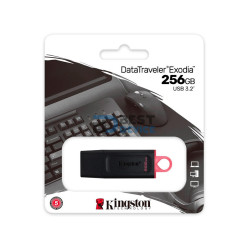 PENDRIVE KINGSTON 256GB DTX/256GB DATATRAVELER EXODIA 3.2