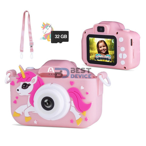 CÁMARA ARGOMTECH PARA SELFIE ARG-AC-9181PK IPS/40MP/FHD/USB PARA NIÑOS