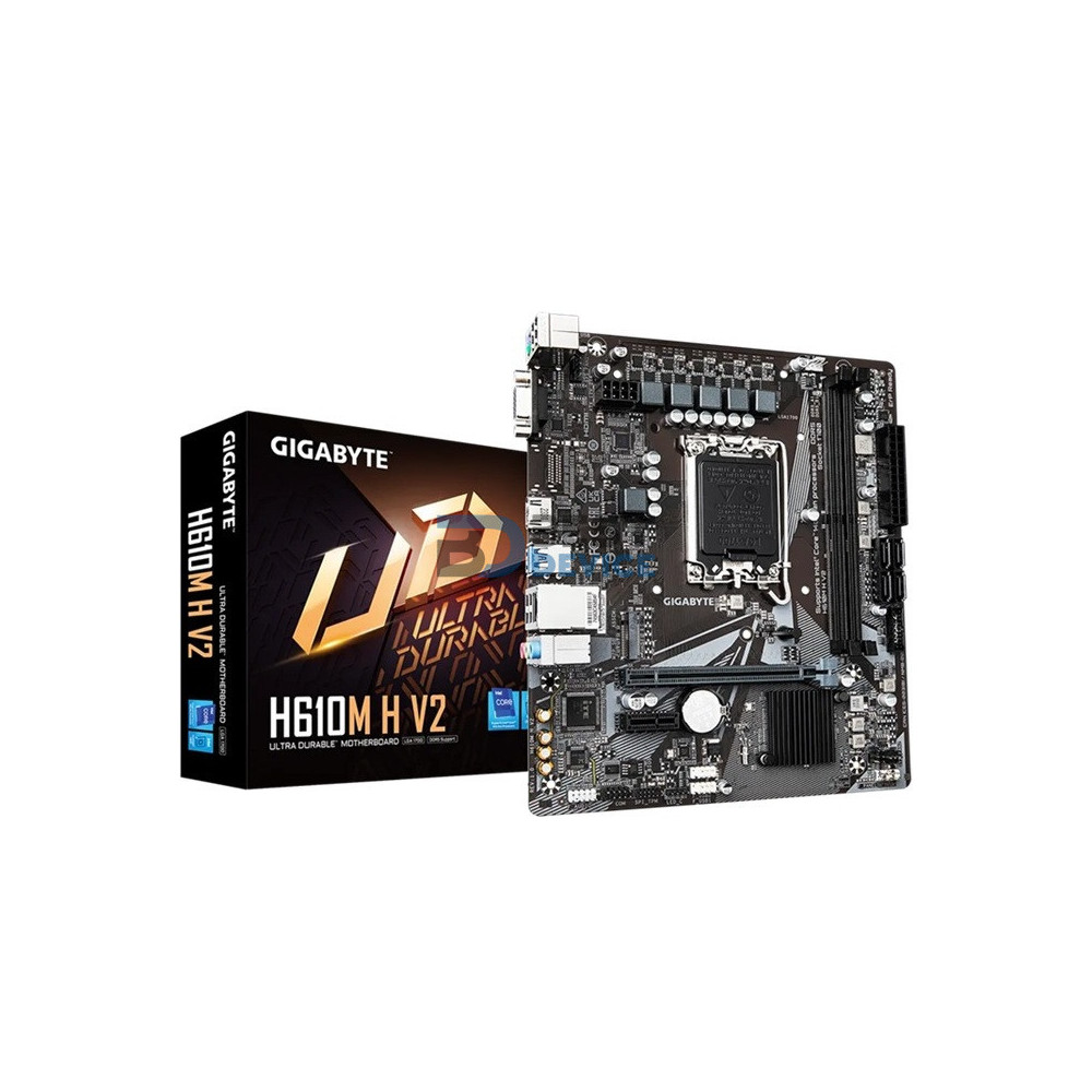 PLACA MADRE GIGABYTE 1700 H610M-H V2 M.2/DDR5/HDMI/VGA/US
