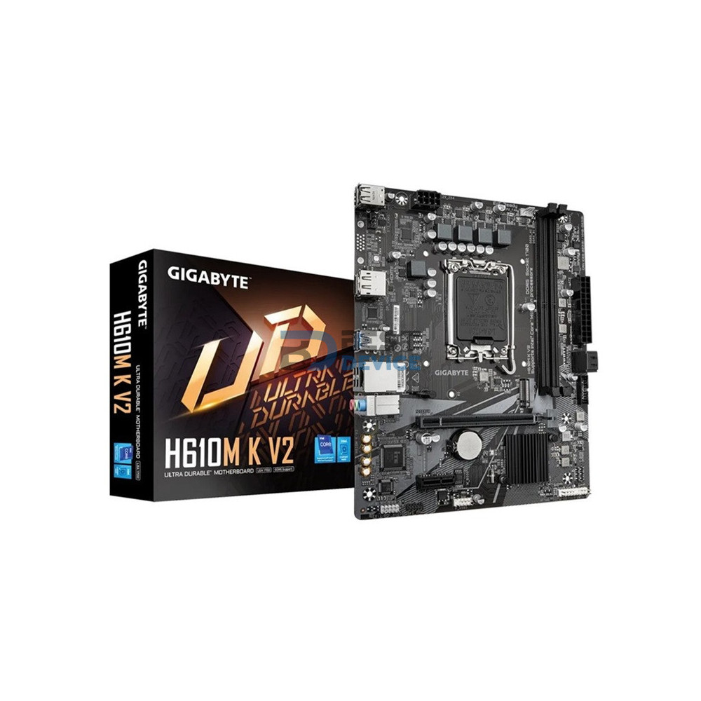 PLACA MADRE GIGABYTE 1700 H610M-K V2/DDR5/M.2/DP/HDMI