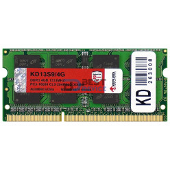 MEMORIA RAM PARA NOTEBOOK DDR3 KEEPDATA 4GB 1333MHZ