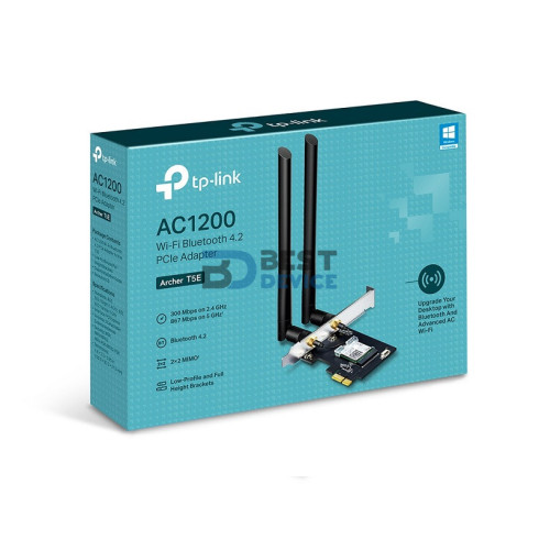 ADAPTADOR TP-LINK ARCHER T5E AC1200 WIFI BLUETOOH