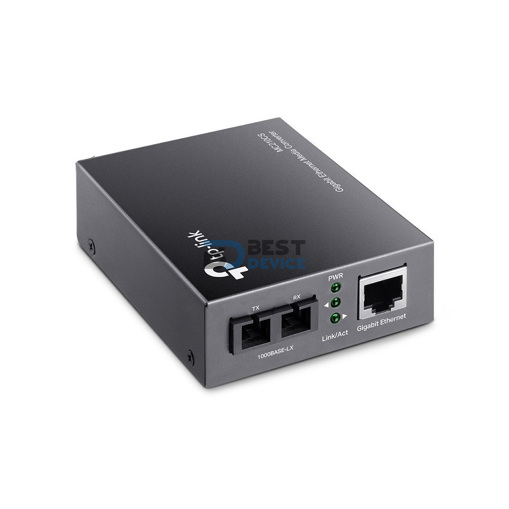 TP-LINK F. MEDIA CONV. MC210CS GIGABIT SINGLE MODE