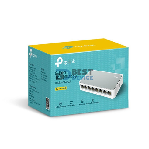 SWITCH TP-LINK 8P LAN TL-SF1008D