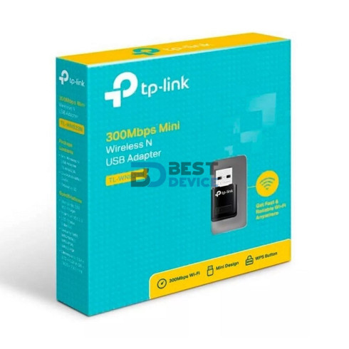 ADAPTADOR INALÁMBRICO TP-LINK NE USB TL-WN823N
