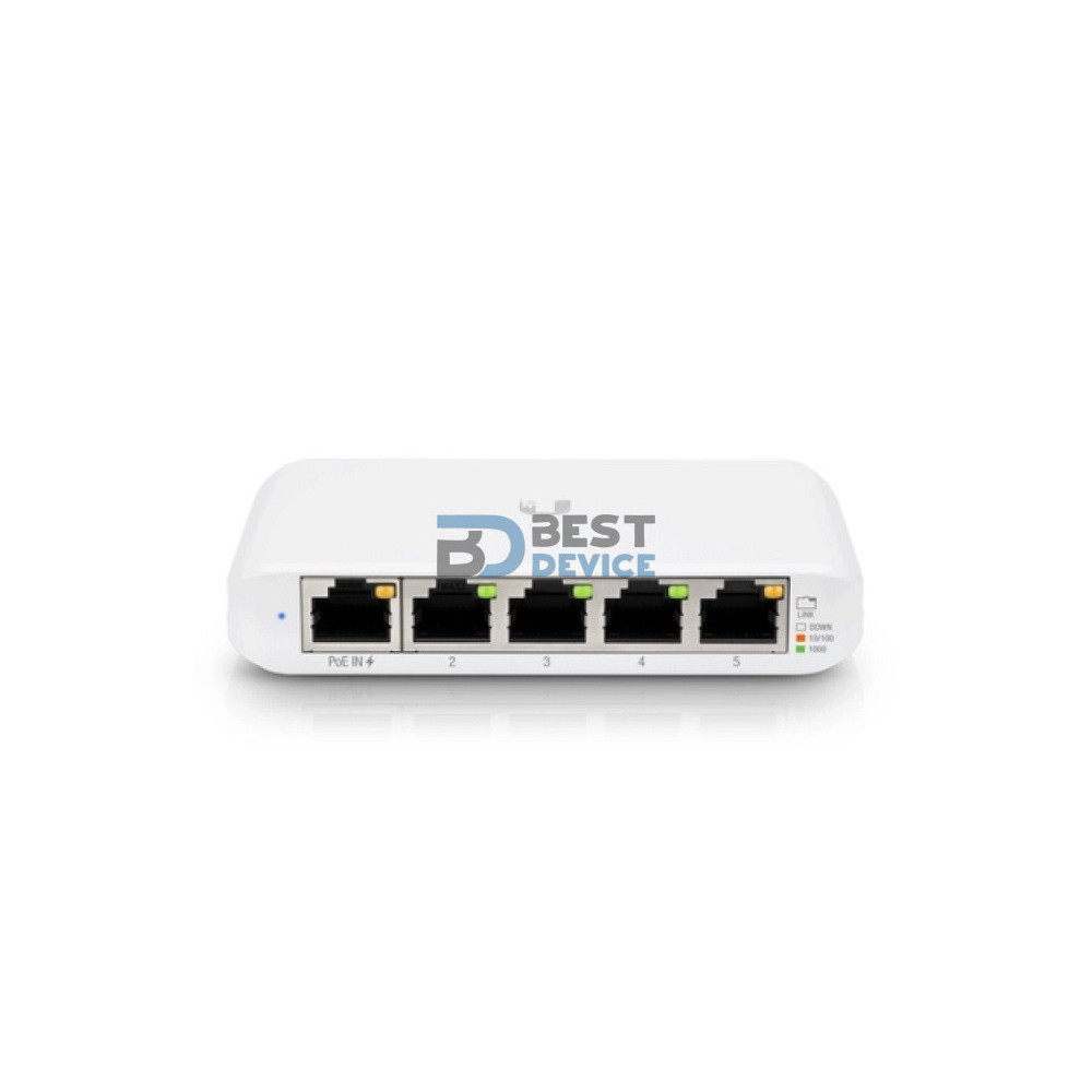 SWITCH UBIQUITI 5P GIGANIB USW-FLEX-MINI-BR