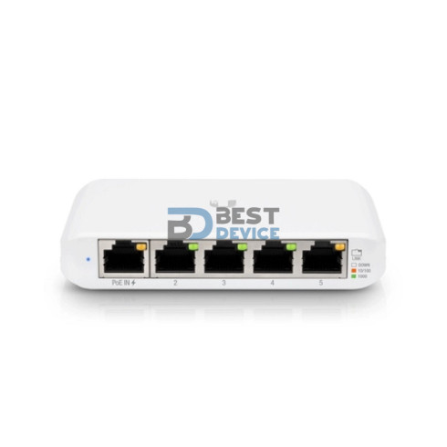 SWITCH UBIQUITI 5P GIGANIB USW-FLEX-MINI-BR