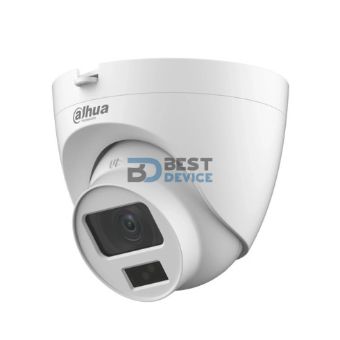 CÁMARA DAHUA HAC HDW1500CLQP-IL-A DOMO SMART DUAL 5MP