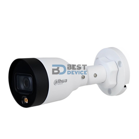 CÁMARA DAHUA IPC-HFW1239S1-LED BULLET FCOLOR 2MP 2.8MM