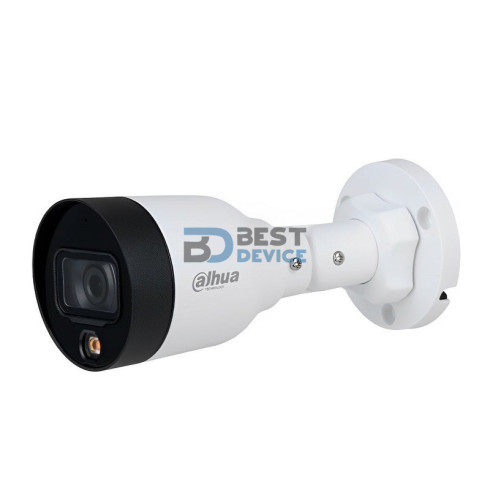 CÁMARA DAHUA IPC-HFW1239S1-LED-5 BULLET FCOLOR 2MP 2.8MM