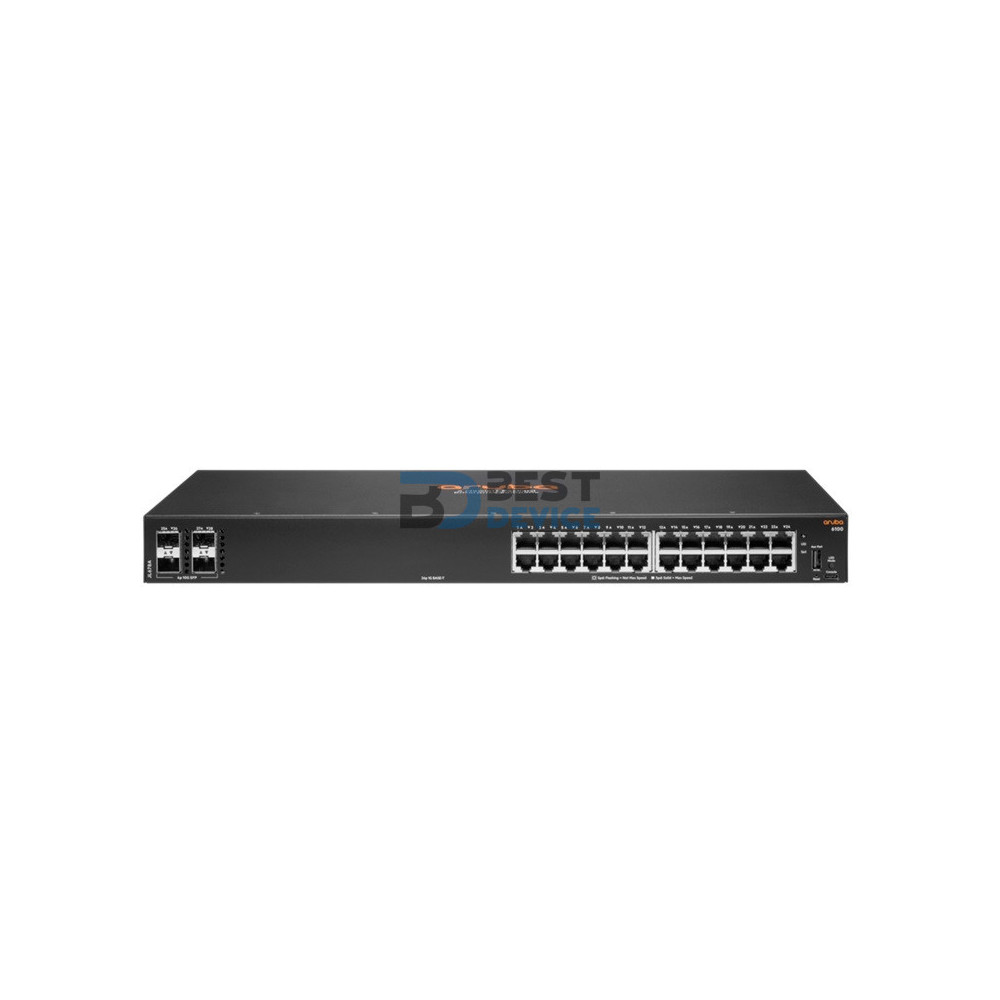 SWITCH HPE ARUBA 6100 24G 4SFP+ (JL678A)
