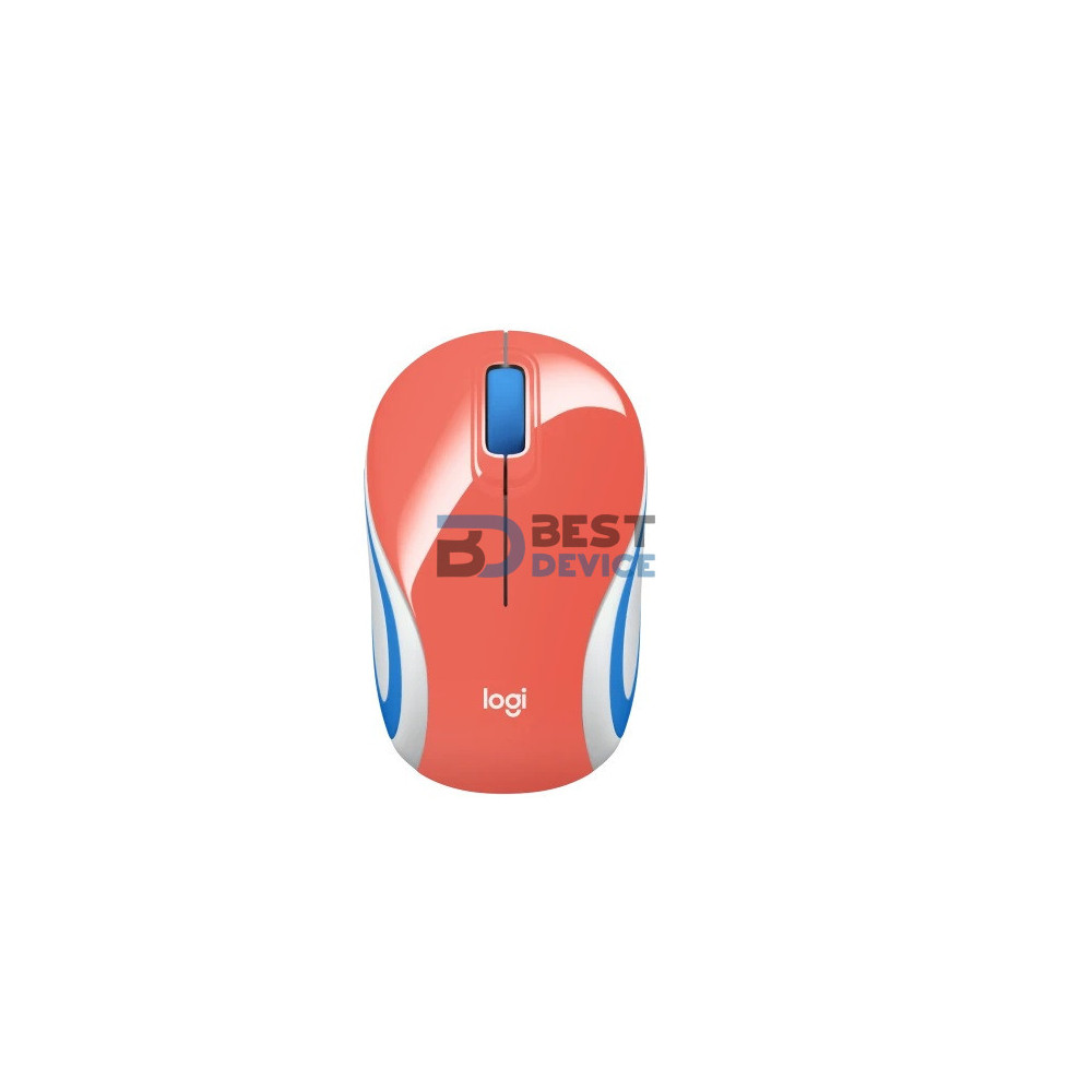 MOUSE LOGITECH 910-005362 M187 WIR NARANJA