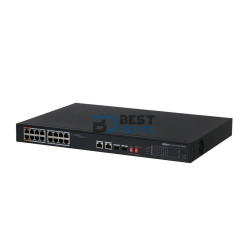 SWITCH DAHUA PFS3218-16ET 16 PTOS PoE