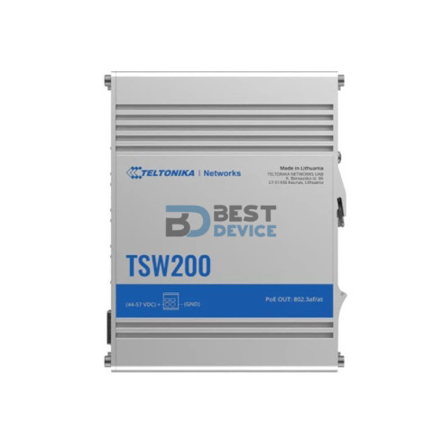 SWITCH TELTONIKA TSW200 ETHERNET PoE