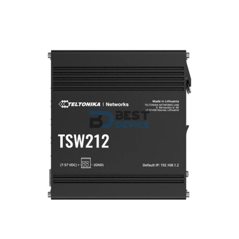 SWITCH TELTONIKA TSW212 MANAGED ETHERNET & SFP 8P