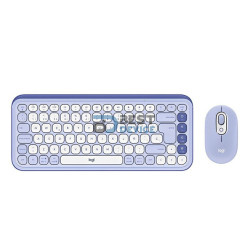 TECLADO LOGITECH 920-013054 POP ICON COMBO WIR LILA