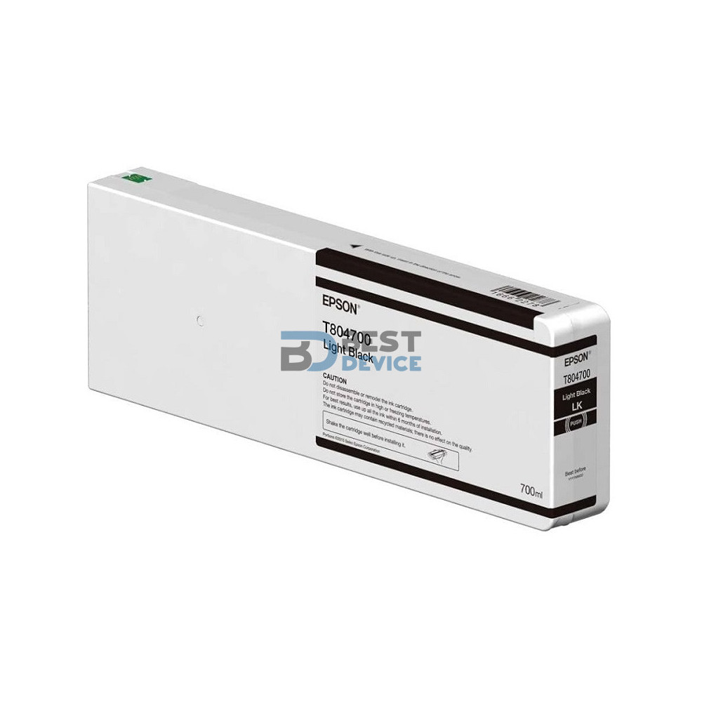 TINTA EPSON P9000 T804700 NEGRO CLARO ULTRACHROME 700