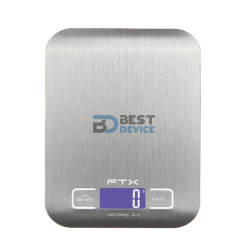 BALANZA DIGITAL DE COCINA FTX KS-101 PLANA/10KG/GRIS