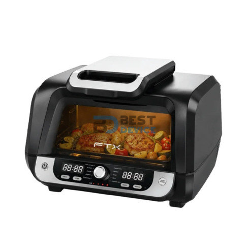 FREIDORA DE AIRE FTX AF2-10G1 13 EN 1 10L/1750W/220V/VIDRIO DIGITAL