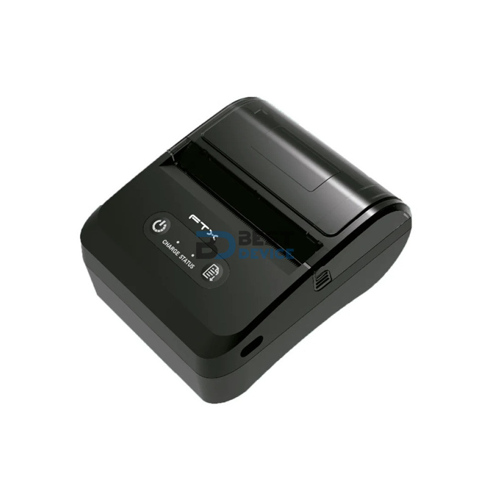 IMPRESORA TERMICA DIRECTA FTX RECIBOS 3" TDR080BT PORTATIL USB/BT NEGRO