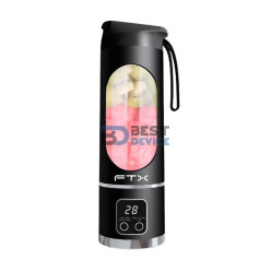 LICUADORA PORTATIL FTX PB-BK 3 FUNCIONES RECARGABLE 25W/NEGRO