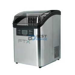 MAQUINA DE HIELO FTX IM-08 2.5L/20KG ACERO INOXIDABLE