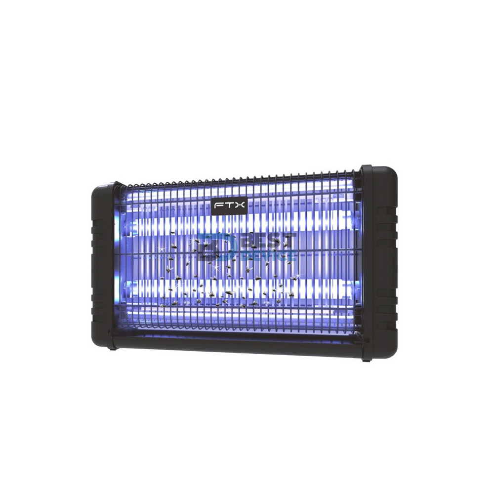 MATAINSECTOS ELECTRICO FTX EIKB-W30 RECTANGULAR/BIVOLT/NEGRO/IP20
