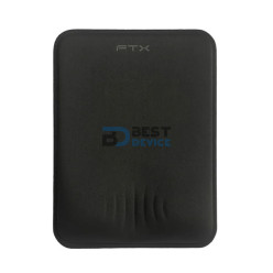 MOUSE PAD FTX FTXMP35 CON APOYO 20X27CM/NEGRO