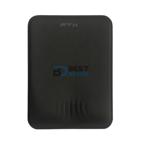 MOUSE PAD FTX FTXMP35 CON APOYO 20X27CM/NEGRO