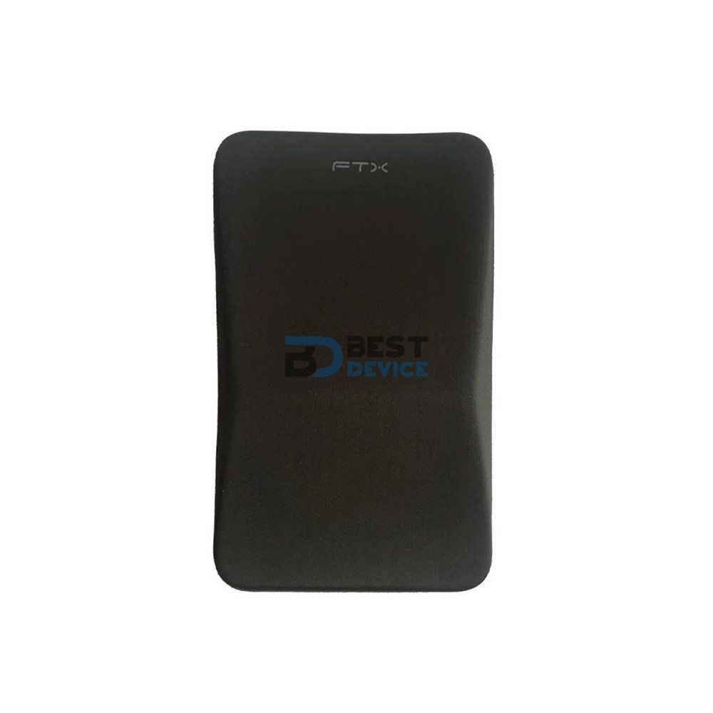 MOUSE PAD FTX FTXMPG7 CON APOYO DE MUÑECA EN GEL 33X20CM/NEGRO