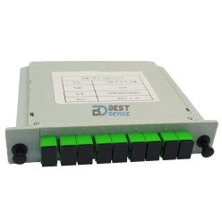 NE ATRIAN ATS1X8PLC-LXD-SCA-C PLUG IN LGX BOX SPLITER1 X 8WITH SC/APC
