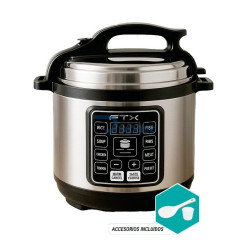 OLLA A PRESION/ARROCERA FTX PC-S6 6L PLATEADO