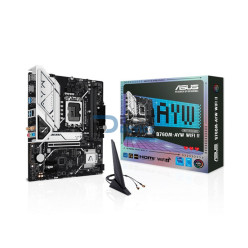 PLACA MADRE ASUS B760M-AYW WIFI II LGA1700 DDR5/S/R/HDMI/2M2/USB3.2/MATX