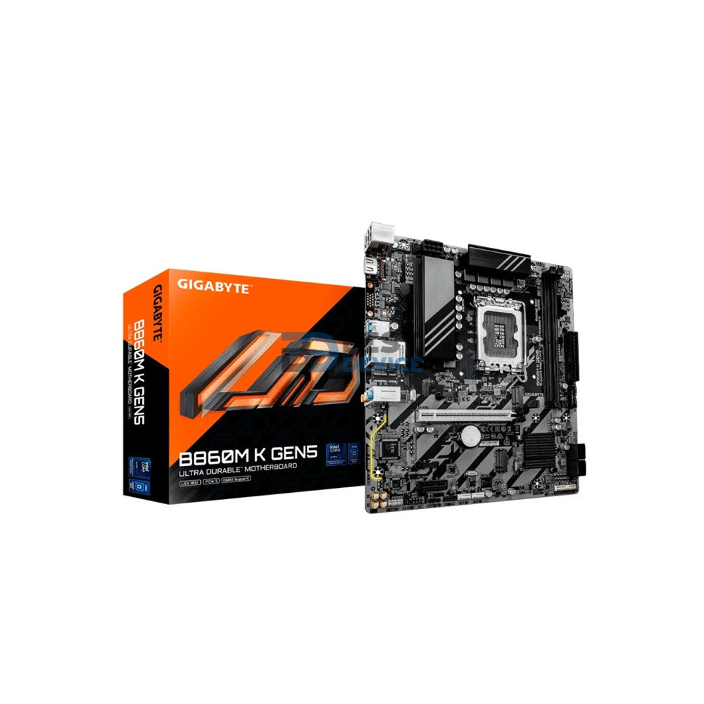 PLACA MADRE GIGABYTE 1851 B860M K GEN5 DDR5 S/R/HDMI/2M2/USB3.2/MATX