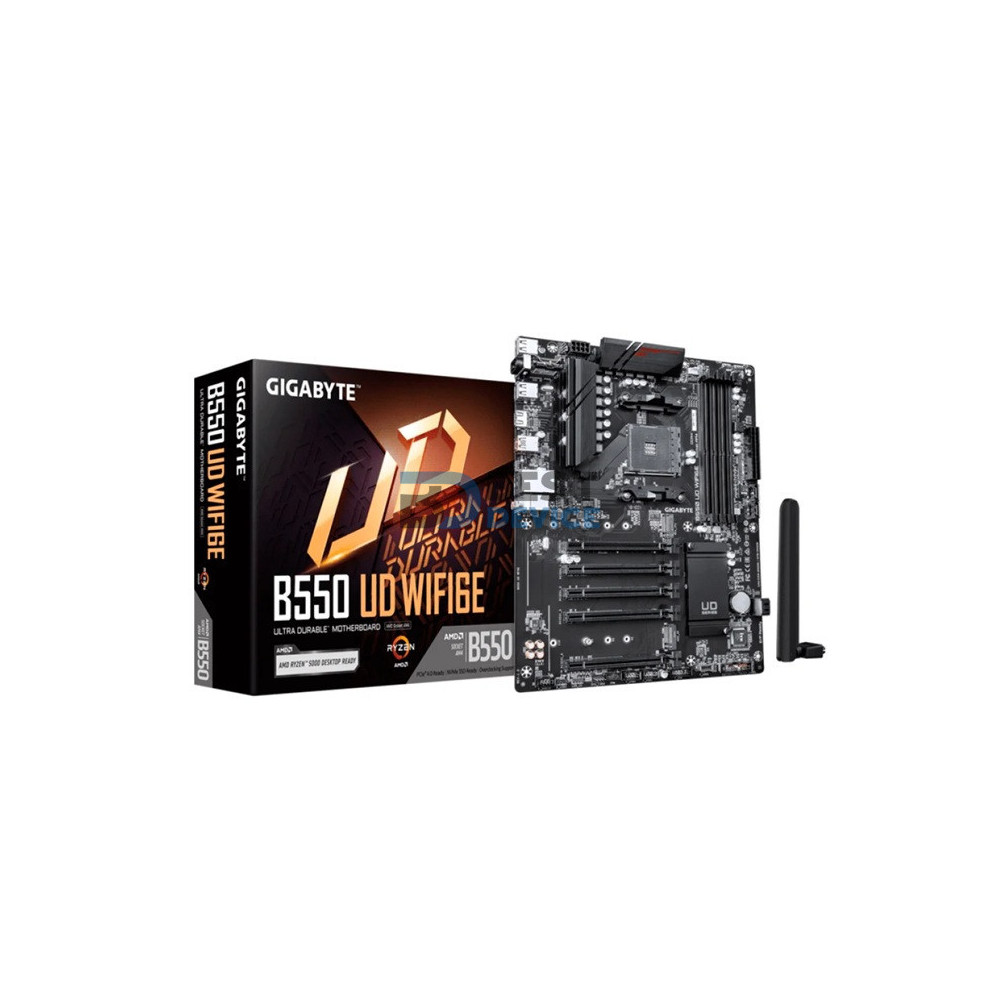 PLACA MADRE GIGABYTE AM4 B550 UD WIFI6E S/R/HDMI/2M2/DDR4/USB3.2/ATX
