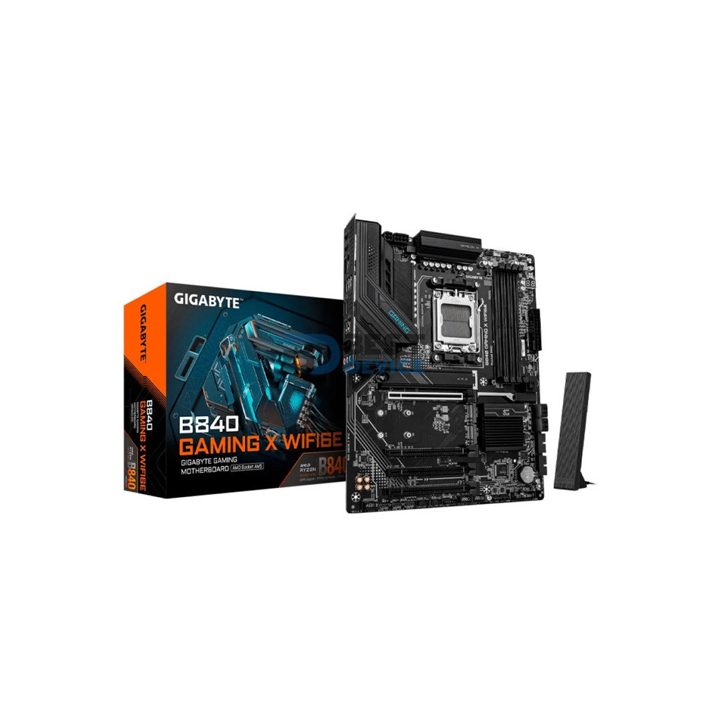 PLACA MADRE GIGABYTE AM5 B840 GAMING X WIFI6E DDR5 S/R/HDMI/DP/3M2/USB/ATX
