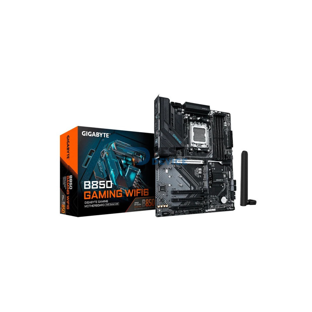 PLACA MADRE GIGABYTE AM5 B850 GAMING WIFI6 DDR5 S/R/HDMI/DP/3M2/USB3.2/ATX