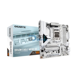 PLACA MADRE GIGABYTE AM5 B850M EAGLE WIFI6E ICE DDR5 S/R/HDMI/DP/2M2/USB/MATX