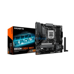 PLACA MADRE GIGABYTE AM5 B850M EAGLE WIFI7 DDR5 S/R/HDMI/DP/2M2/USB3.2/MATX