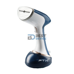PLANCHA VAPOR PORTATIL FTX EI-02 360ML BLANCO/AZUL