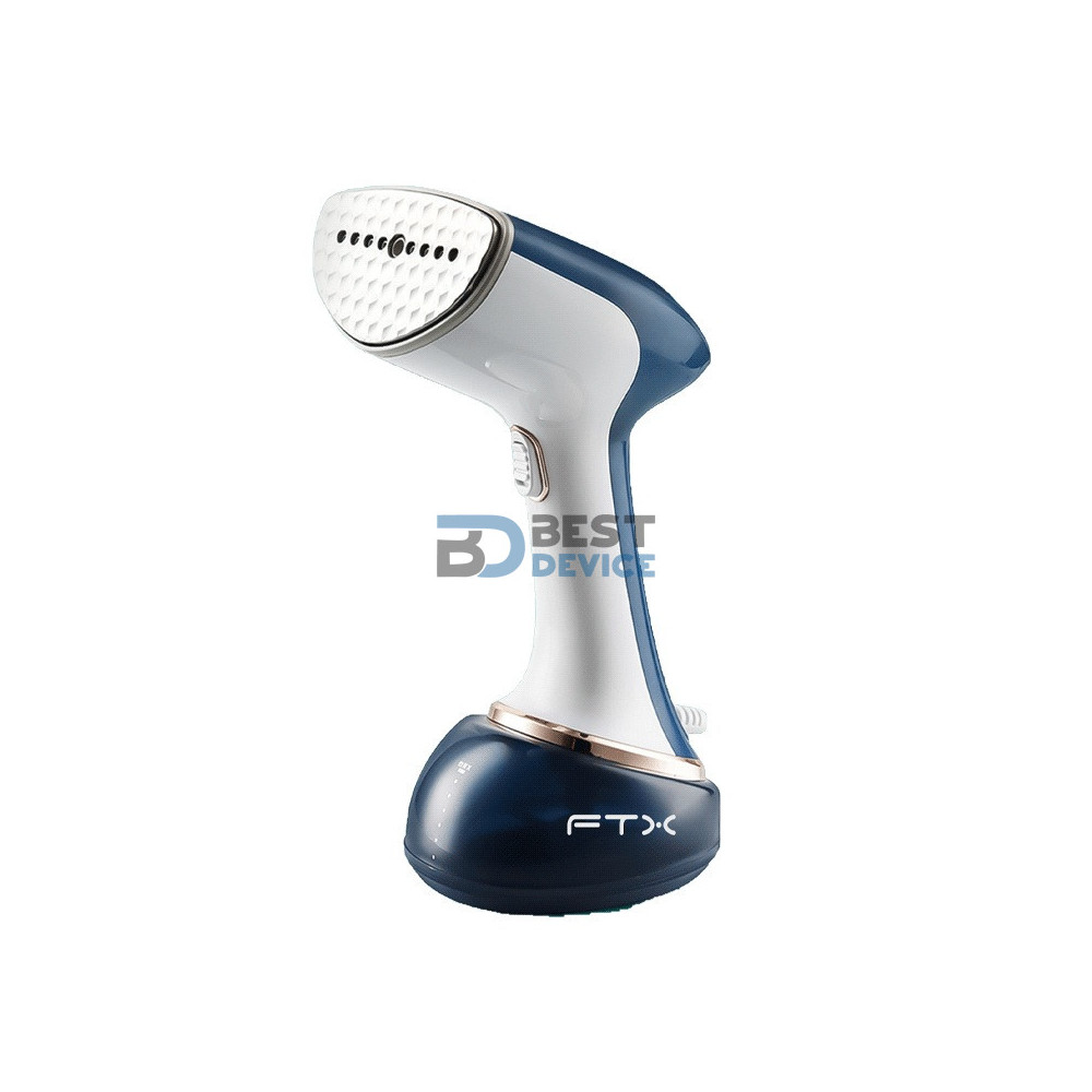 PLANCHA VAPOR PORTATIL FTX EI-02 360ML BLANCO/AZUL