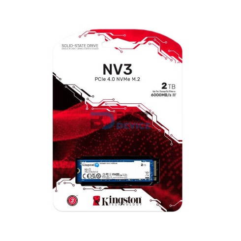 SSD KINGSTON M.2 NVME 2 TB SNV3S/2000G PCIE 4.0