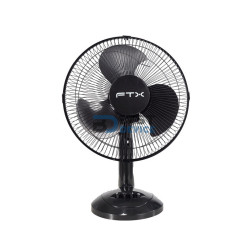 VENTILADOR DE MESA FTX AURA HB-TF-15-02 3 VELOCIDADES/45W/220V/NEGRO
