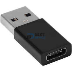 ADAPTADOR SATE AL-11 USB A USB-C-NEGRO