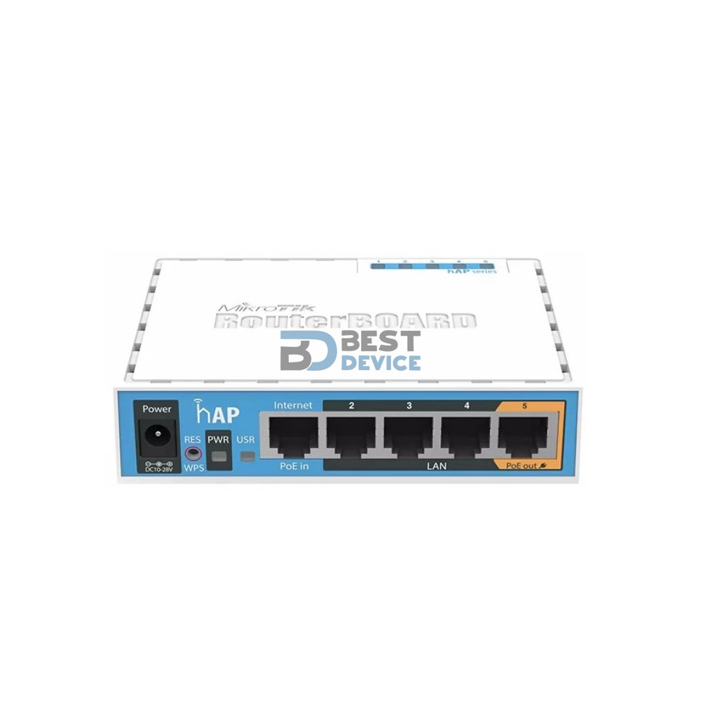 ROUTERBOARD MIKROTIK HAP AC LITE RB952UI-5AC2ND 650MHZ 64MB R4