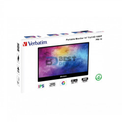 MONITOR PORTÁTIL VERBATIM 14" PM14 FULLHD 1080P